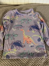 M&S Purple Dinosaur Pyjamas