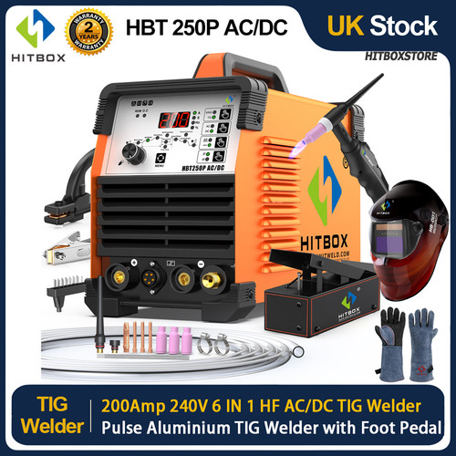 Hitbox 200a 6in1 tig - hitbox, ac/dc