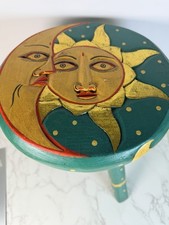 Vtg Celestial Folk Art Rustic