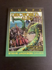 GURPS Discworld Also Miniatures Book By Terry Pratchett, Steve Jackson Games