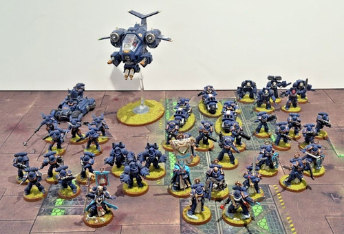 Warhammer 40k ultramarines - warhammer,