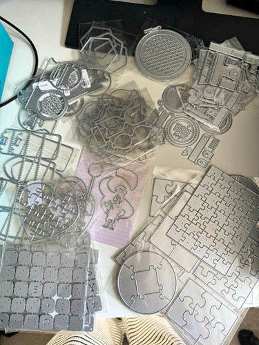 Metal cutting dies bundle - metal,