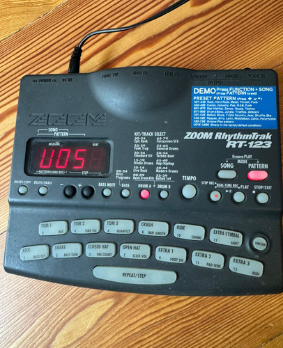 Zoom 123 rhythm trak - rt-123,