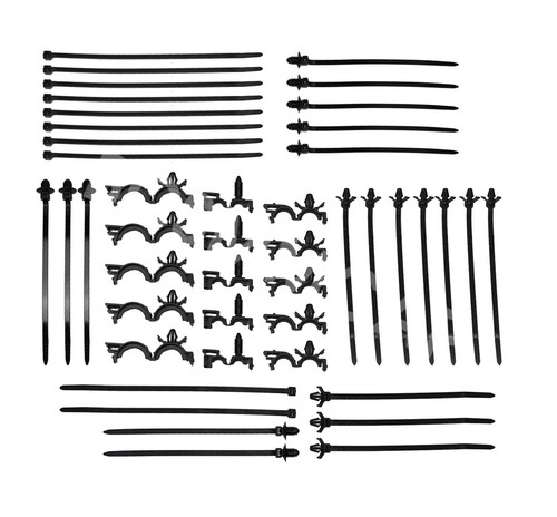 Car wire routing - wire, clips