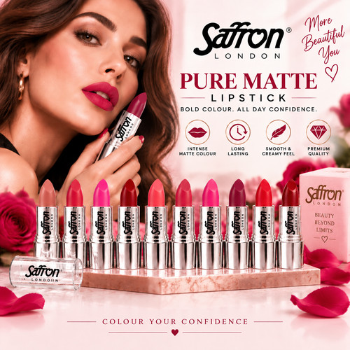 Saffron london lipstick - saffron,