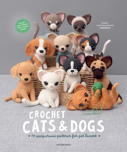 Crochet cats dogs - cats, &