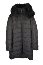 ZARA Black Padded Coat size M