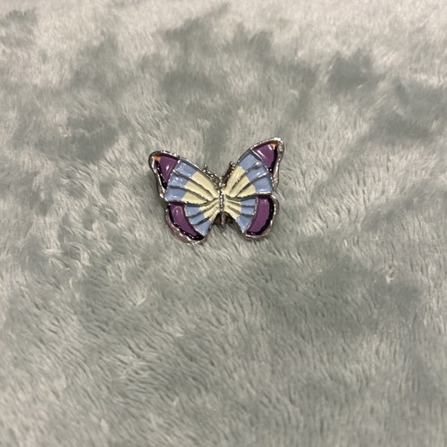 Butterfly pin badge - butterfly,