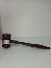 Collectable Wooden Gavel For Lawyer, Judge, Auctioneer,
