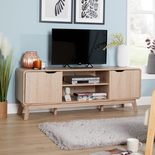 Stand media unit curved - media,
