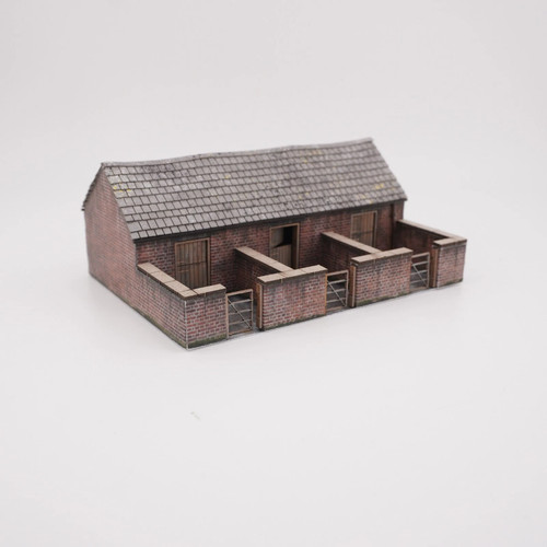 Pigsty farm building laser - pigsty,