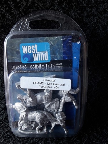 Westwind 28mm samurai - samurai, mtd