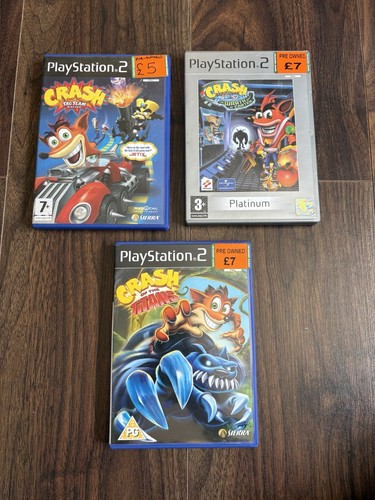 Sony ps2 crash bandicoot - crash, games