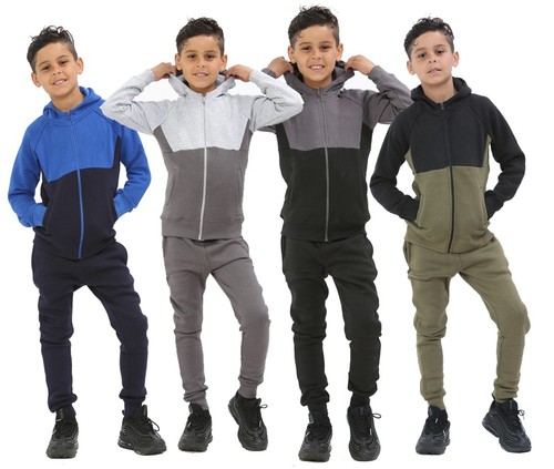 Tone kids fleece tracksuit - tone,