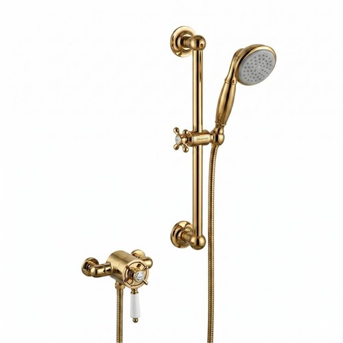 Bristan 1901 gold thermostatic - gold,