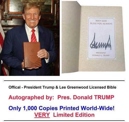 Autographed donald trump - autographed,