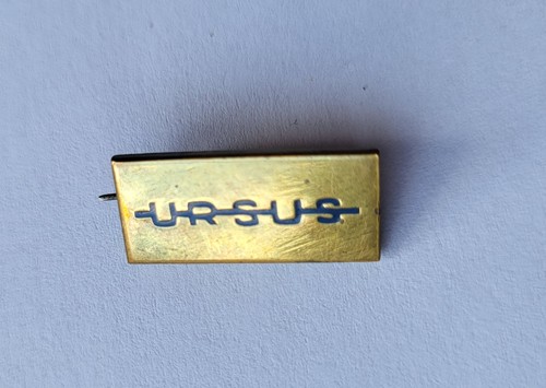 Vintage enamel ursus - ursus, green