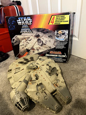Vintage 1995 Boxed Kenner Star Wars Electronic Millennium Falcon