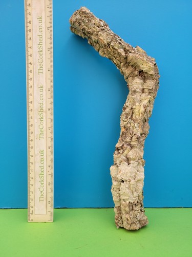 Cork bark branch 31cm - cork, snake