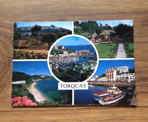Torquay postcard free - ,