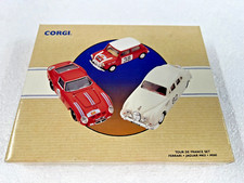 Corgi 97708 Tour de France Set, Mini Cooper/Jaguar/Ferrari Limited Edition Boxed