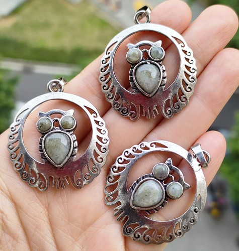 10pcs natural labradorite gems - 10pcs,