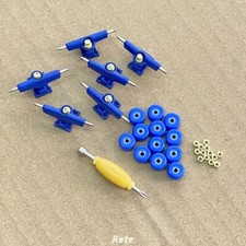 6PCS Blue Trucks & Bearing