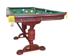 Antique Riley Slate Bed Pool Table