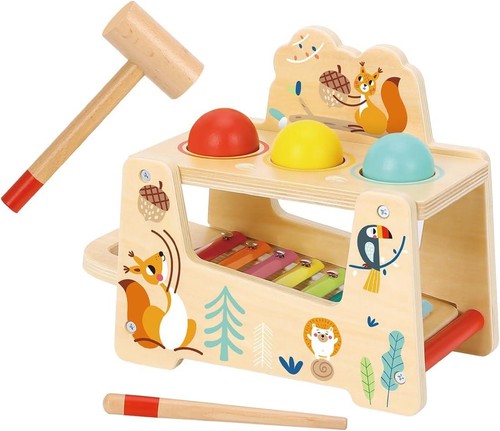 Wooden pound and tap - wooden,