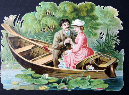 Victorian die cut - cut, scrap