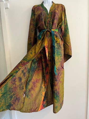 Kimono long silk - kimono, gown