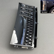 Right RH Chrome Side Vent Wing air intake for Range Rover L322 2010 Supercharged