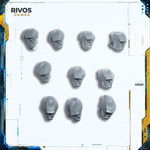 Fire warriors heads - heads,