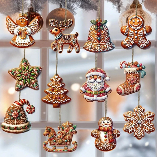 12pcs christmas tree - christmas,