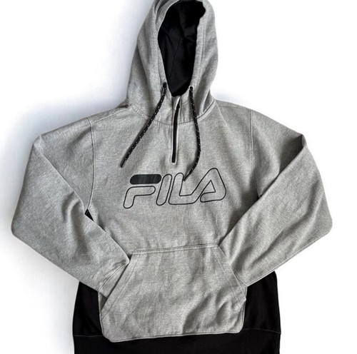 Fila grey marl - grey, hoodie