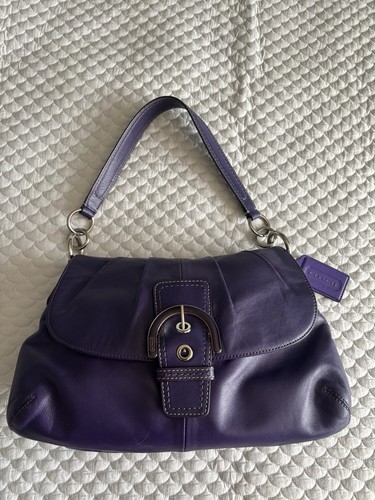 Coach soho large flap - soho, purple