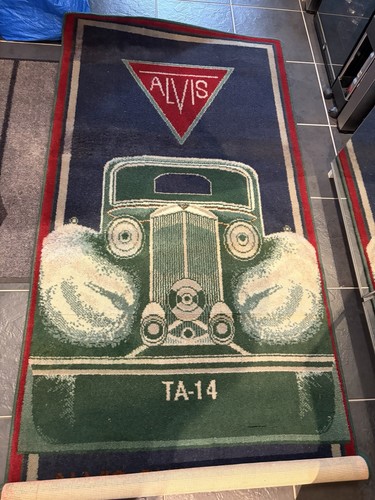 Alvis rug classic car - alvis,