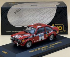 IXO Rare 1:43 Ford Escort Mk2 - Roger Clark RAC Rally 1976 Winner RAC021