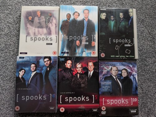 Spooks bbc series dvd box - tv,