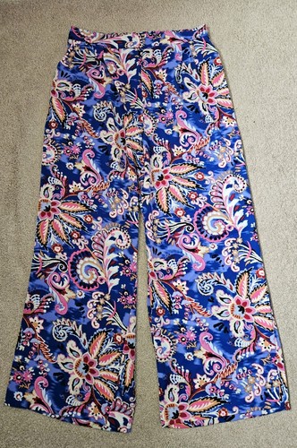 Ladies floral trousers size - floral,