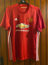 Manchester United FC Adidas 2015 Home Shirt Newton Heath Size XL