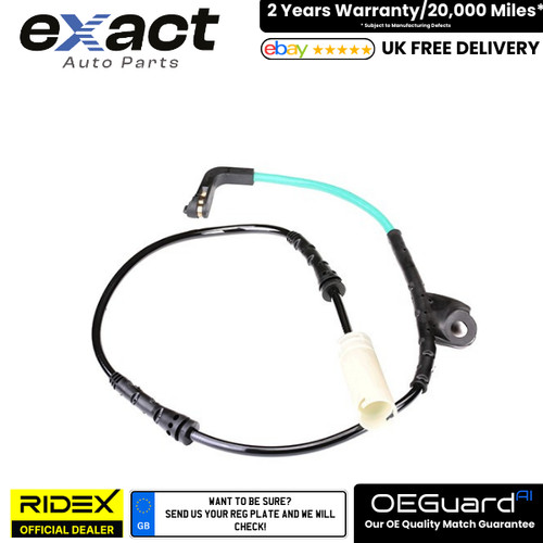 Front brake pad wear sensor - brake,