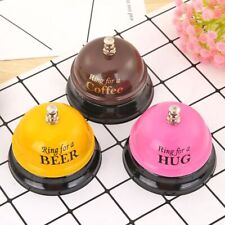 Desk Call Bell Metal Service Bell Dinner Reminder Bell Novelty Party Supplies