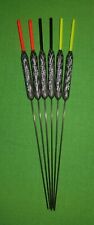 Pack of 6 x Pencil Carbon Stem Pole Floats (SRG009)