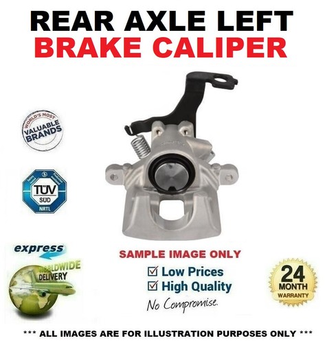 Rear axle left brake - axle, caliper