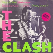 THE CLASH BANKROBBER 7-INCH VINYL SINGLE EP RECORD PUNK NEW WAVE