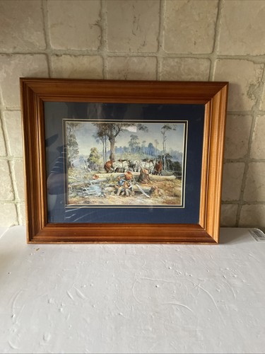 Vintage the loggers tea break - the,