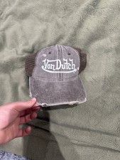 Brown Von Dutch Hat One Size