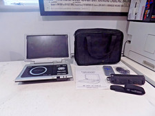 Wharfedale WDP-1210 10’’ Portable DVD Player with Remote + 2 Batteries UNTESTED