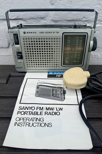 Sanyo 7160 portable radio - rp,